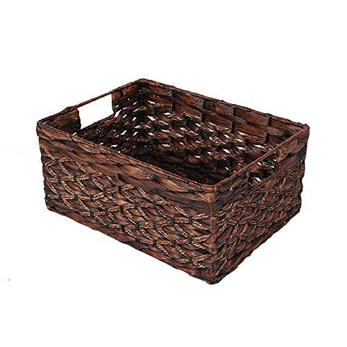 Rectangular Woven Storage Basket (Small)