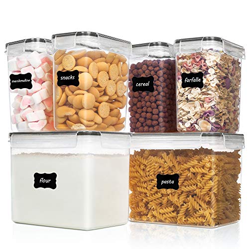Airtight Food Storage Containers 6 Pieces