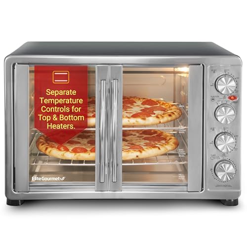 ETO4510B# French Door Convection Oven 47.5Qt (18-Slice, 45L w/ Rotisserie / Stainless Steel and Black)