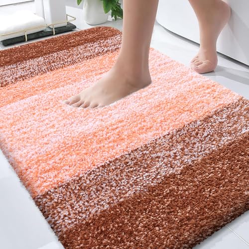 Bathroom Rugs Mat 36x24 (36" X 24" / Orange)