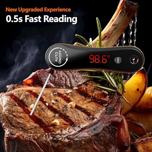 Meat Thermometer Digital (Deep Black)