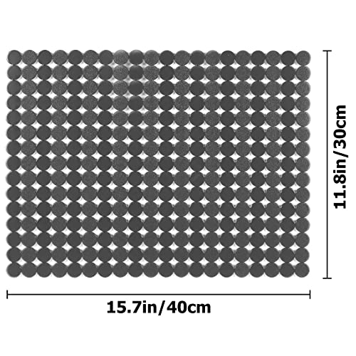 Sink Protectors Mat for Kitchen Sink (Black transparent)
