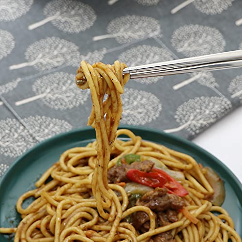 Stainless Steel Chopsticks (Purple)