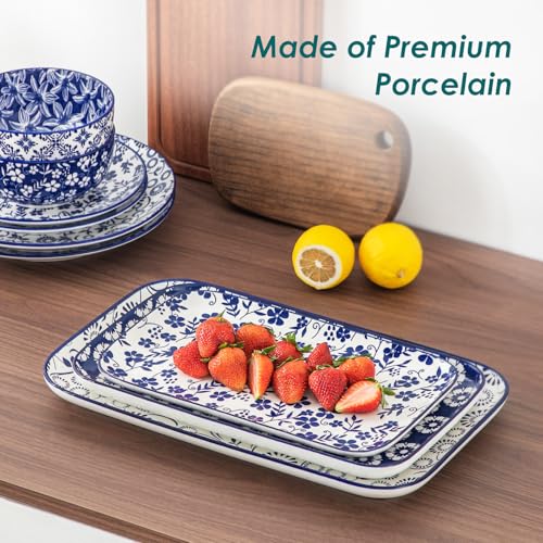 SELENE Ceramic Serving Platters Set of 3 (3 Count)