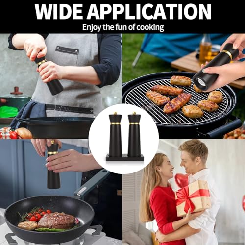 Wooden Pepper Grinder (BLACK 7”1PC)