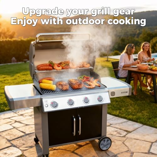 18.7" Grill Grates for Weber Genesis II E (18.75" x 11.1" 3 Pack)