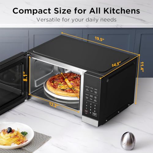 5-in-1 Microwave Oven Air Fryer Combo, 0.9 Cu.Ft, 900W (0.9 cu. ft.)