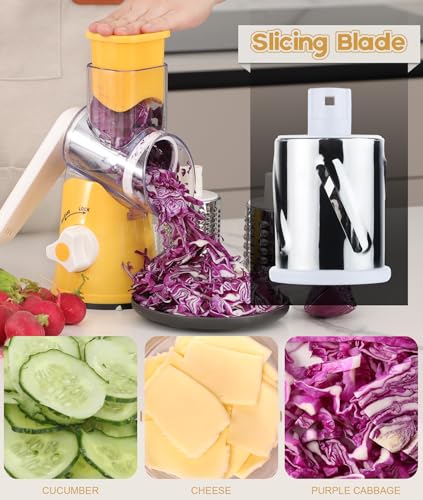 Rotary Cheese Grater Hand Crank