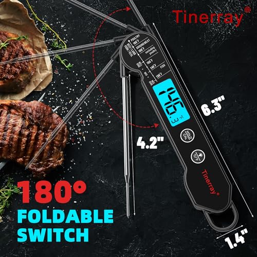 Professional Digital Meat Thermometer Instant Read Waterproof