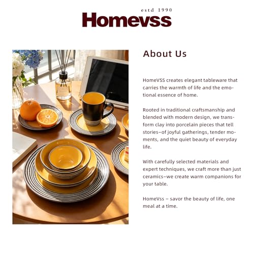 48 Piece Dinnerware Set (Sunflower / Service for 8 - 48pc Set)