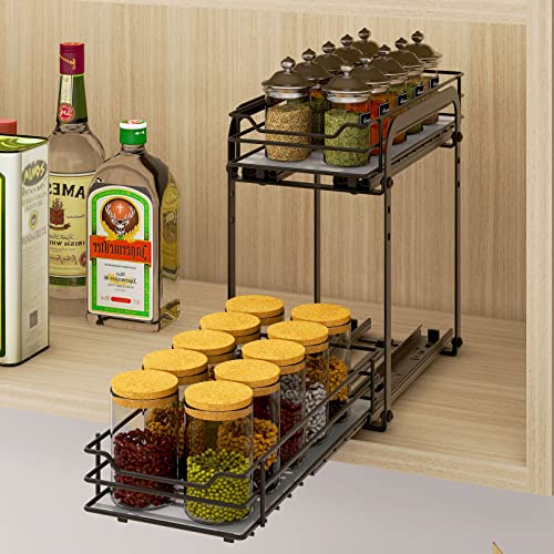 Spice Rack Organizer for Cabinet