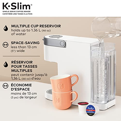 K Slim Single Serve K (White / Coffee Maker)
