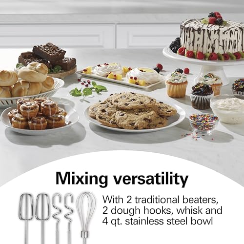 Classic Stand and Hand Mixer (Black/Stainless / 290 Watts Peak Power)