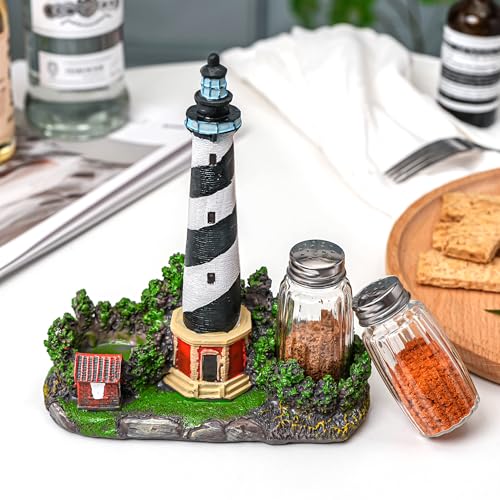 Coastal Lighthouse Salt and Pepper Shaker Set (Lighthouse)