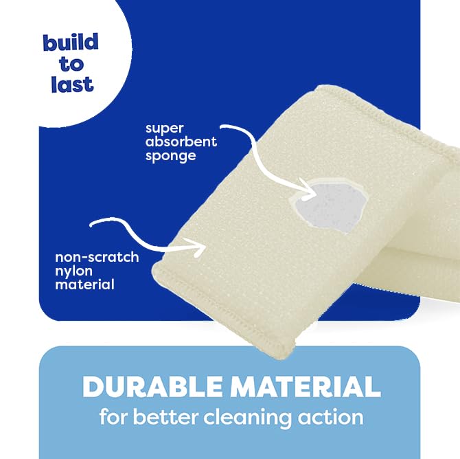 24 Pack Scrub Sponges Kitchen By SCRUBIT