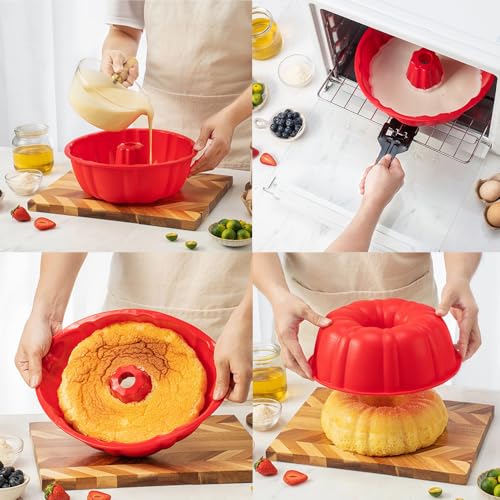 10 Inch Round Silicone Cake Pan