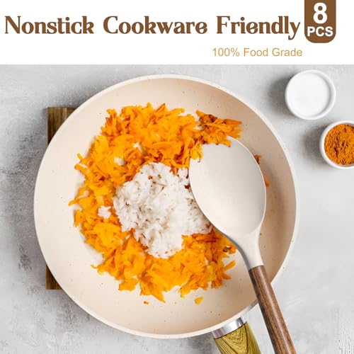 Silicone Cooking Utensil Set (Khaki)