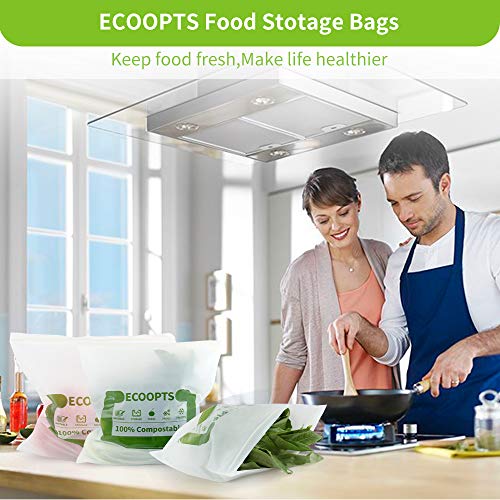 100% Compostable Sandwich Zip Bag