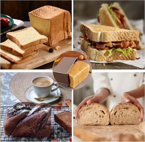 2pack Pullman Bread Pans with Lid (2 Count)