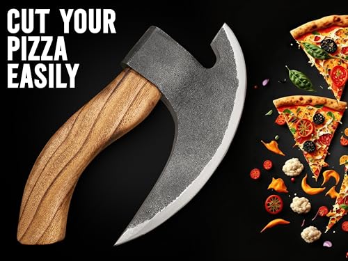 Handmade Viking Pizza Cutter Pizza Axe