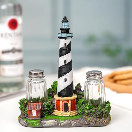 Coastal Lighthouse Salt and Pepper Shaker Set (Lighthouse)