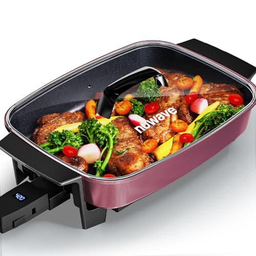 Medley XL Digital Electric Skillet (Cinnamon)