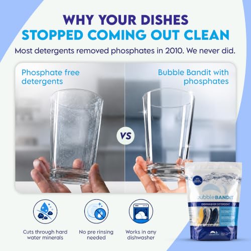 Dishwasher Powder Detergent with Phosphate (60 Ounce)