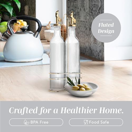 Glass Olive Oil Dispenser Bottle