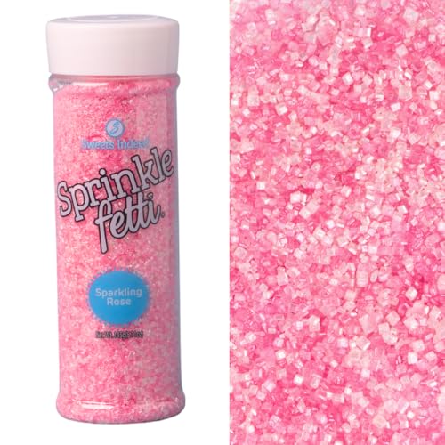Sanding Sugar Crystals for Baking & Decorating (Pink)