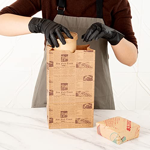 Kraft Paper Newsprint Bag (12 lb / Kraft Newsprint)