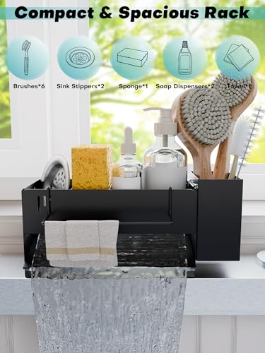 Kitchen Sink Caddy (Black)