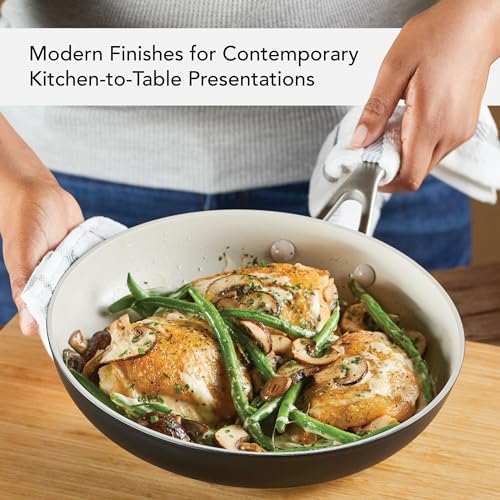 Hard Anodized Ceramic Nonstick Frying Pan (10 Inch)