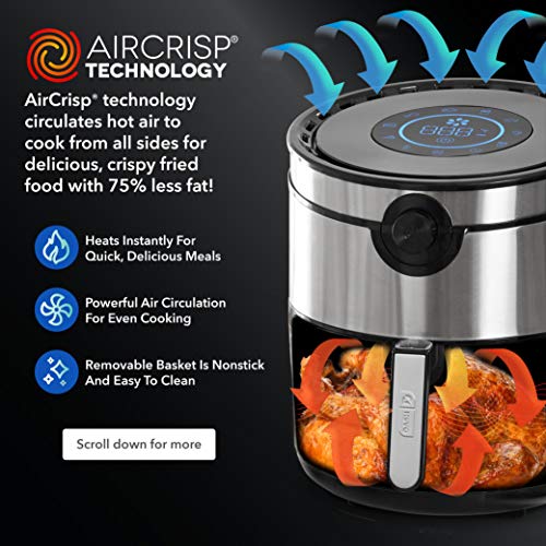 AirCrisp® Pro Digital Air Fryer (Stainless Steel / 6qt / Air Fryer)