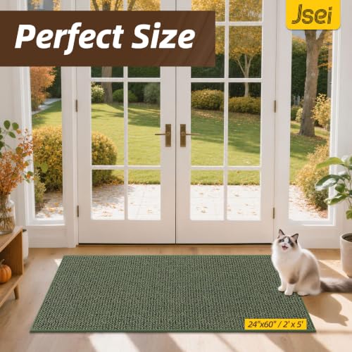 Dirt Trapper Door Mat 24" x 60" (Green / 24'' X 60'')