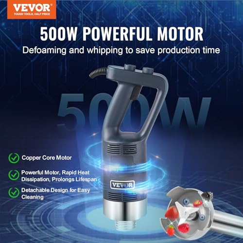 Commercial Immersion Blender (500Watt 16inch)