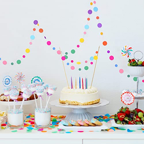 10 Pieces Circle Garland Banner Hanging (131 Foot)