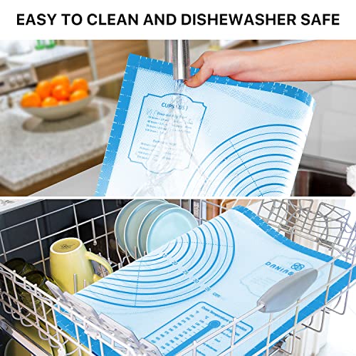 28"x20" Large Durable Silicone Baking Mat for Pastry and Bread