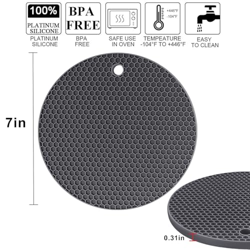 Silicone Trivets for Hot Pots and Pans