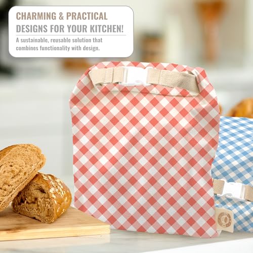 Reusable Bread Bag Set for Home Bakers (2 Count)