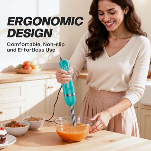 Immersion Blender Corded 400W (Cyan Blue / single)