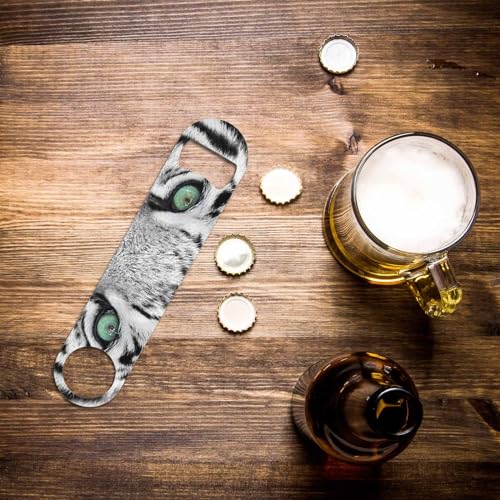 White Tiger Stainless Steel Bottle Opener Close (White Tiger)