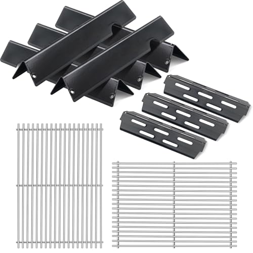 66095 Grill Grates with 66032 Flavorizer Bars for Weber Genesis 2 grill parts 300 Genesis II LX 300 Series