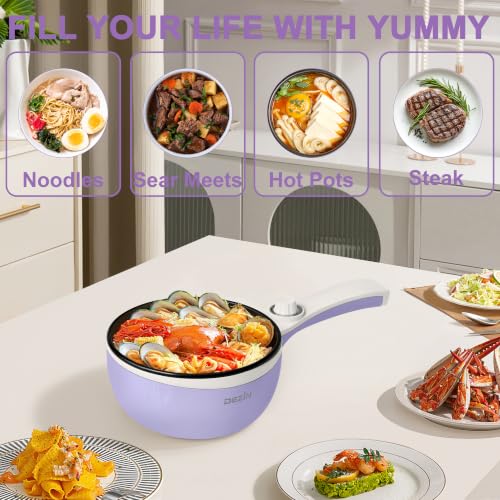 Hot Pot Electric (1.5 L (Without Steamer) / Purple)