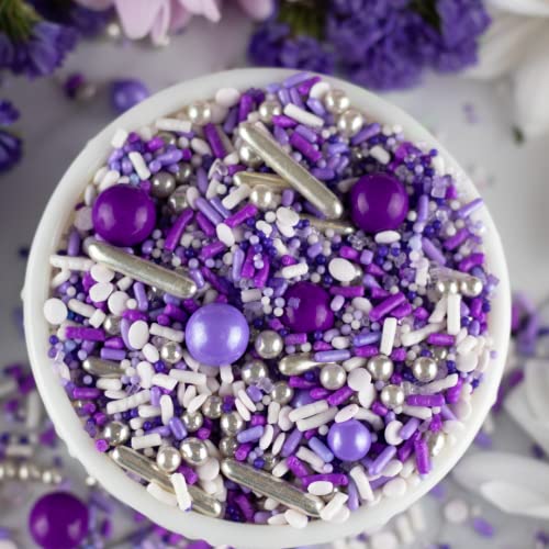 Perfectly Purple Sprinkle Mix (4 Ounce)