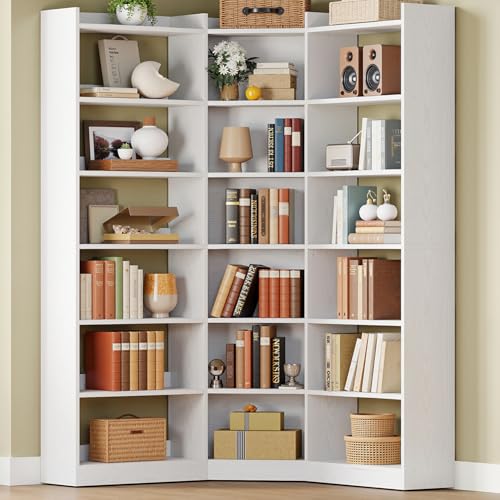 Corner Bookshelf (7 Count)