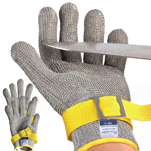 ANSI A9 Cut Resistant Glove Food Grade (X-Large (Pack of 3) / Original)