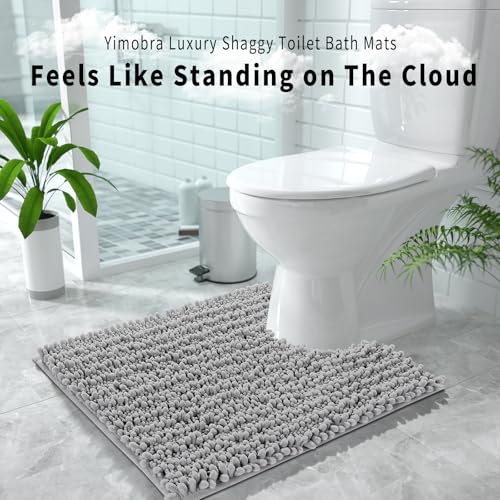 Toilet Rug U Shaped Washable 24x24 Inch