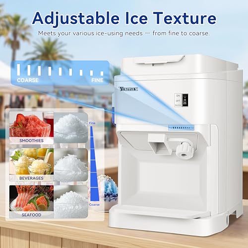 Ice Shaver Machine 250W (2.6Qt)