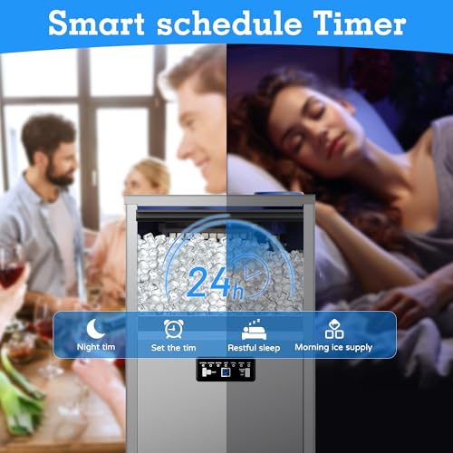 Commercial Ice Maker 150LBS (150LBS/24H / Dual water inlet)