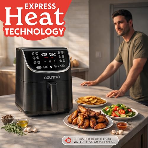 Air Fryer 7 Qt Basket Capacity (7 Qt Black)